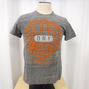 Super Dry Industries Raised Felt Logo T-Shirt